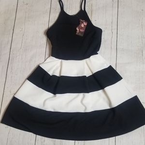 Junior Color Block skater dress Soprano